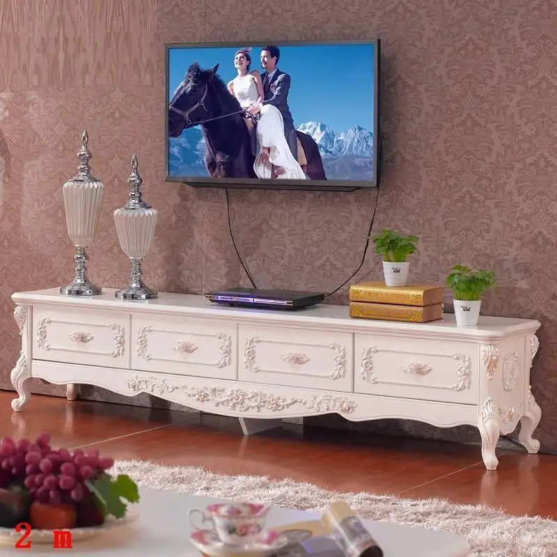 Version A Поддержка Ecran Ordinateur Bureau Led Mesa деревянная Tele мебель Европейский деревянный Meuble Mueble стол монитор стенд ТВ шкаф - Цвет: Version A