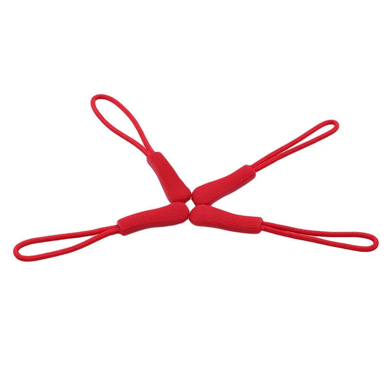 Новинка 20шт. Застежка-молния Тянет Шнур концы веревки замок застежка-молния