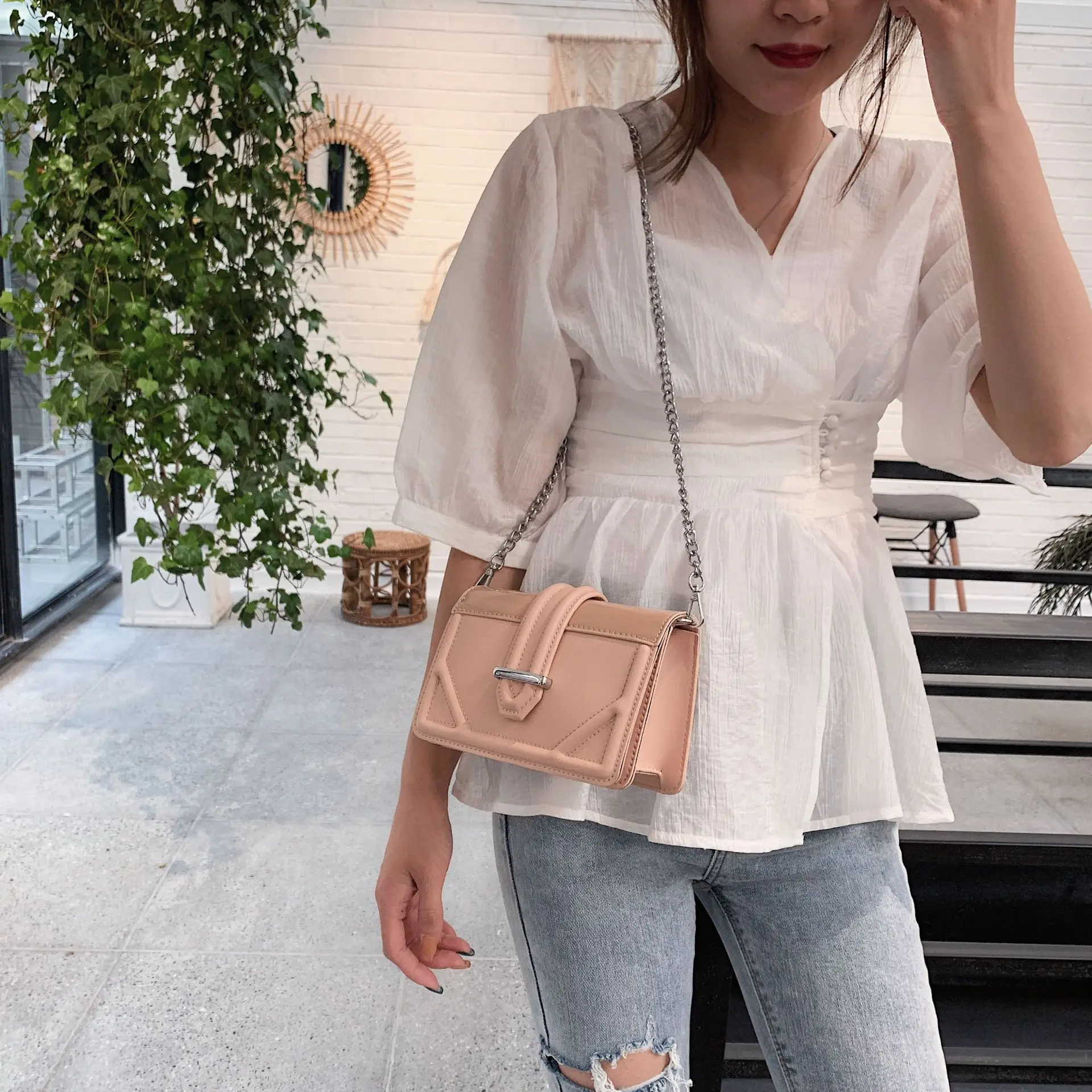 Youda оригинальная однотонная модная дизайнерская женская сумка через плечо в