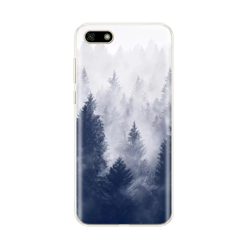 Silicone case For Huawei Honor 7A Case 5.45&quot inch Soft Tpu Phone for 7 A DUA L22 Russian version Back Cover | Мобильные телефоны