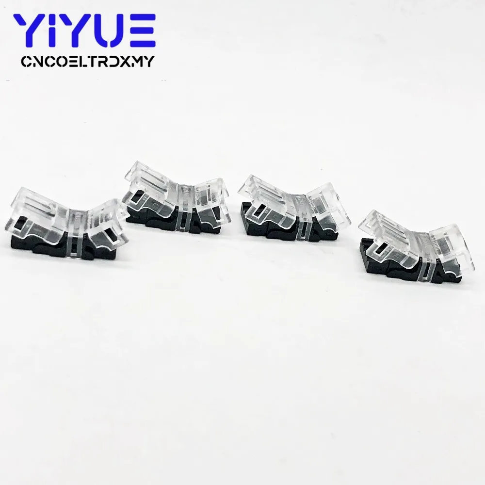 5 шт./лот 2pin 3pin 4pin 5pin Светодиодная лента соединитель для одного RGB RGBW цвета 3528 5050