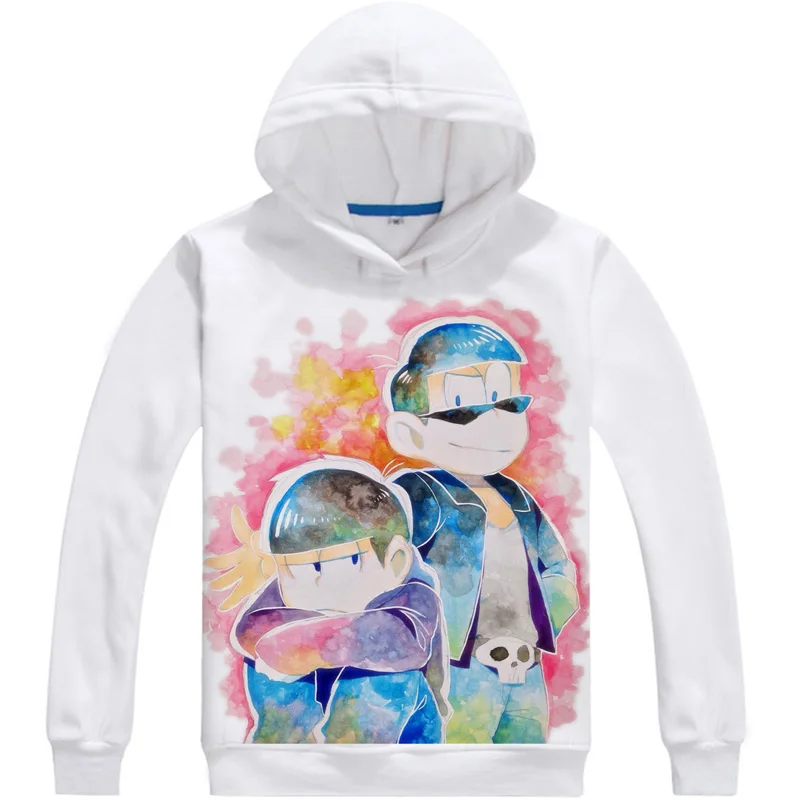 Толстовки с капюшоном Mr. Osomatsu Matsuno 3D толстовки длинным рукавом Женская толстовка