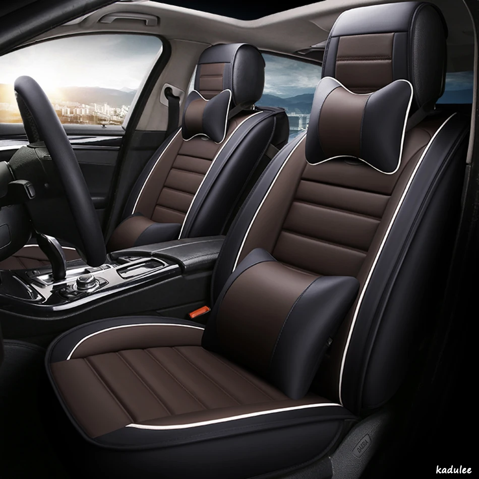 Kadulee сиденья набор для audi a3 8l 8p седан sportback a4 b5 b6 b7 b8 a5 b8 a6 c5 c6 c7 q2 q3 q5 q7 a6l авто аксессуары