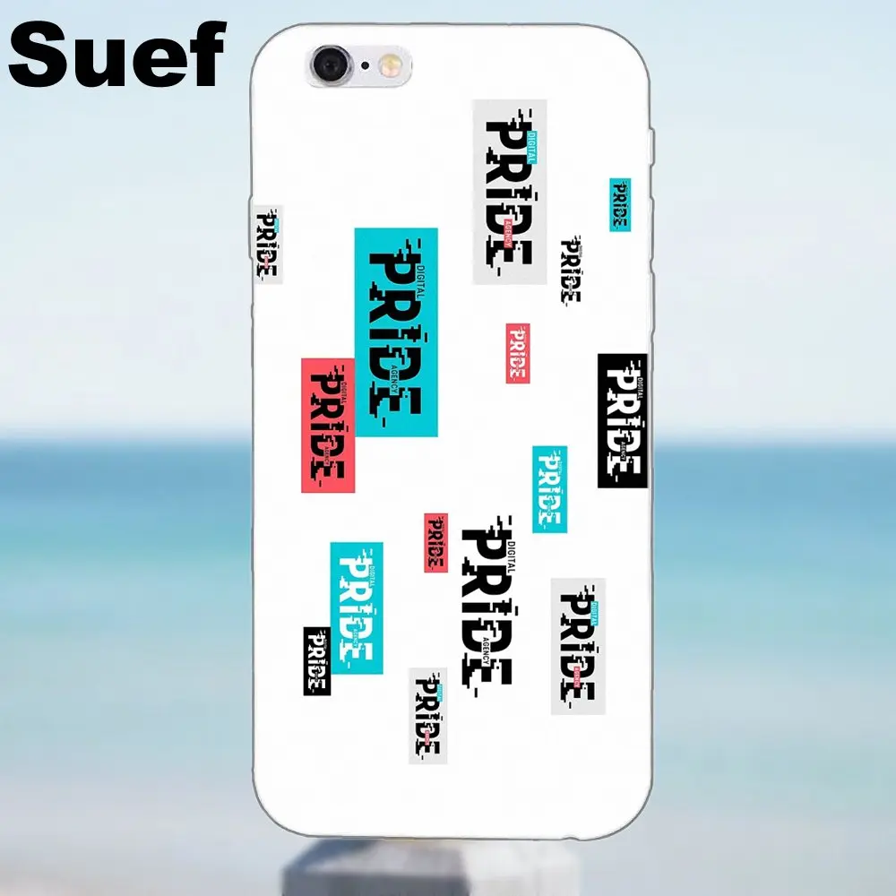 Suef для iPhone 4 4S 5 5S 5C SE 6 6S 7 8 Plus X Galaxy J1 J3 J5 J7 A3 A5 2016 2017 Мягкий Новый стиль уникальный Pride