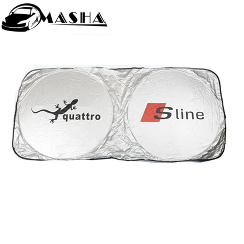 Car Front Windshield Sunshade For AUDI A1 A2 A3 A4 A5 A6 A7 A8 Q3 Q5 80 100 B5 B7 B8 C5 C6 TT S line S3 S4 S8 R8 RS | Автомобили и