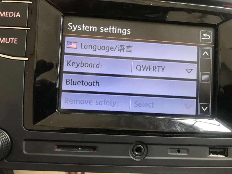 Автомобиль Bluetooth Радио Новая высокая версия MIB RCD510 RCN210 RCD330 RCD330G для гольфа 5 6 Jetta CC Tiguan Passat 6RD 035 187 6RD035187