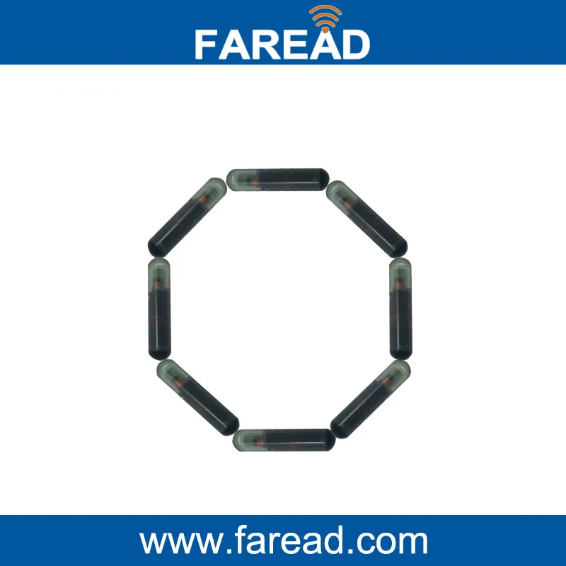 X100pcs RFID стеклянная трубка чип 1 4*8 мм 125 кГц LF микротранспондер EM4100/EM4102/EM4200|rfid glass|glass