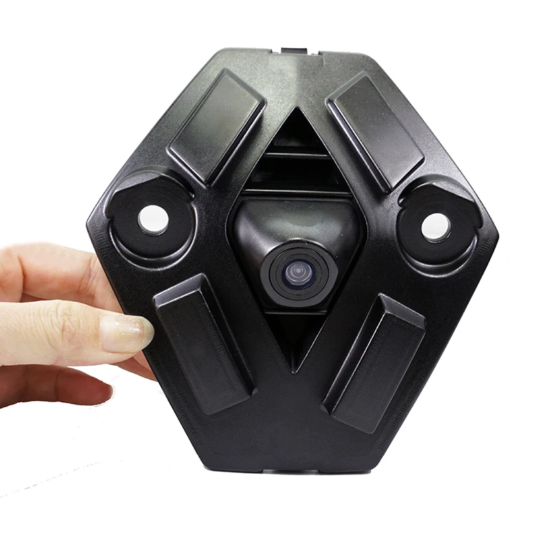 600L CCD HD Автомобильная Передняя камера с логотипом для Renault, вид спереди, положительное изображение, ночное видение, логотип, положительная камера