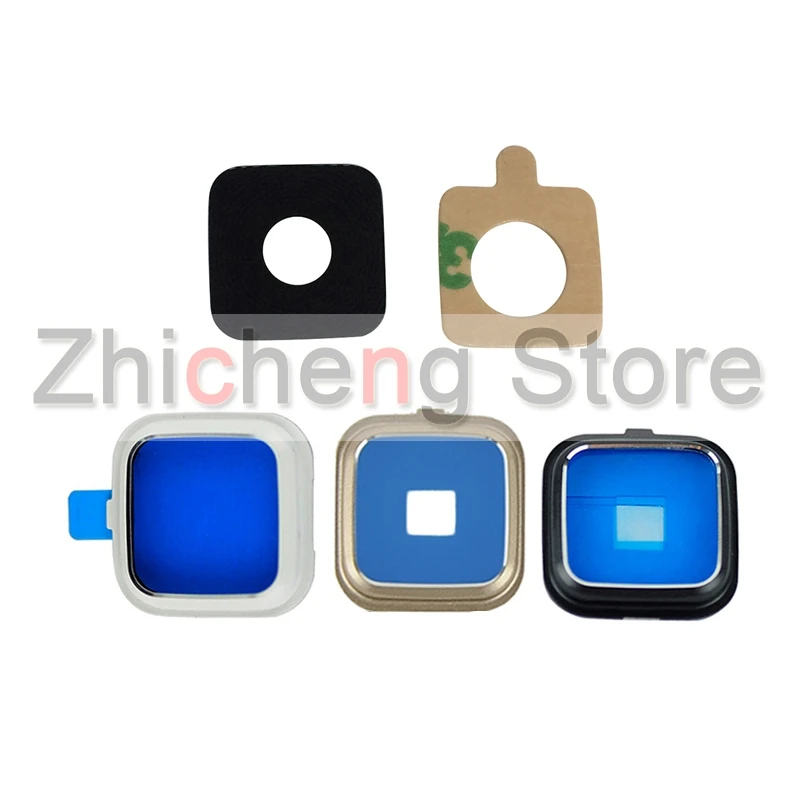 Original Back Rear Camera Glass Hold Holder Lens Ring Cover For Samsung Galaxy Note 4 5 8 With Sticker Glue Phone Parts |