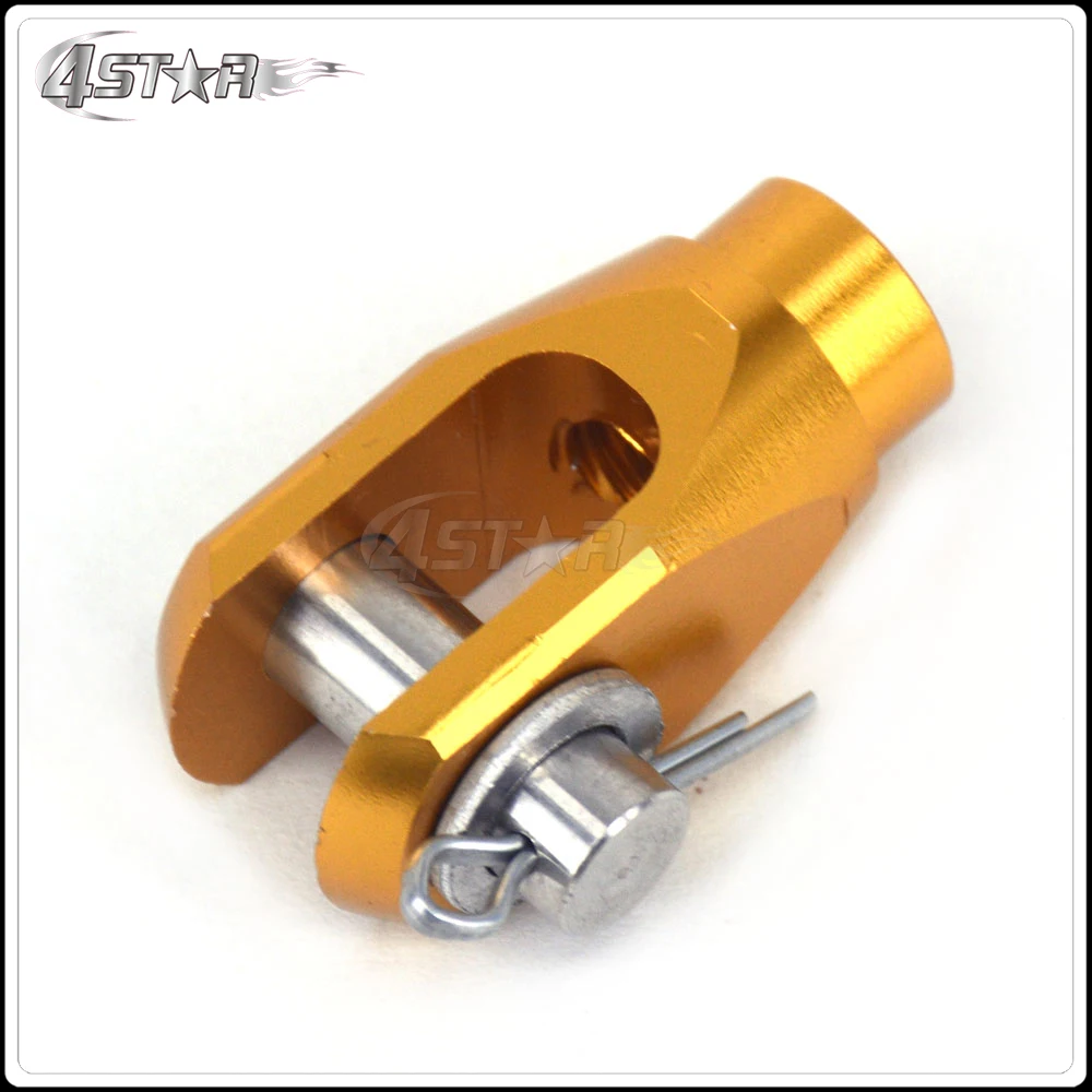 

CNC Gold Motorcycle Rear Brake Clevis For SUZUKI RM80 RM85 RM125 RM250 RMX250S RMX250R DRZ400S DRZ400R DRZ400SM SB250 LT-R450