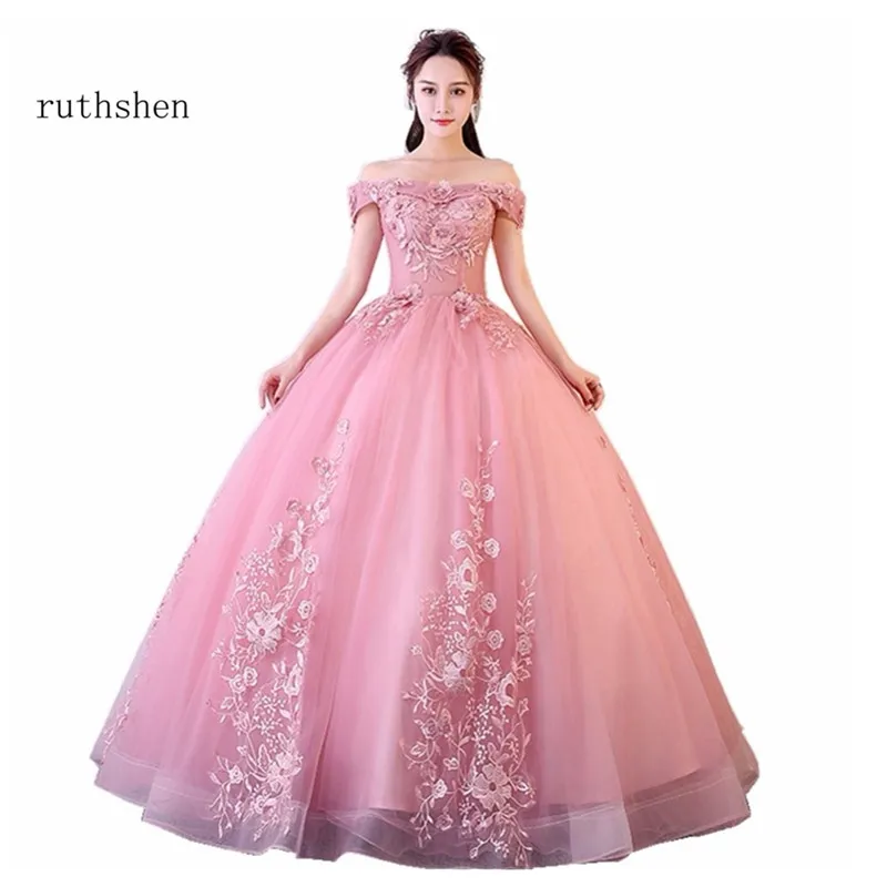 Ruthshen с открытыми плечами Vestidos De Gala Largos длинное платье для выпускного