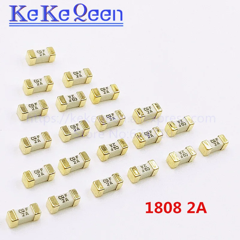 100 шт. 1808 125V 0451 SMD плавкий предохранитель 0.25A 0.5A 0.75A 1A 2A 3A 4A 5A 6.3A 8A 10A 12A 15A 20A 500MA 750MA