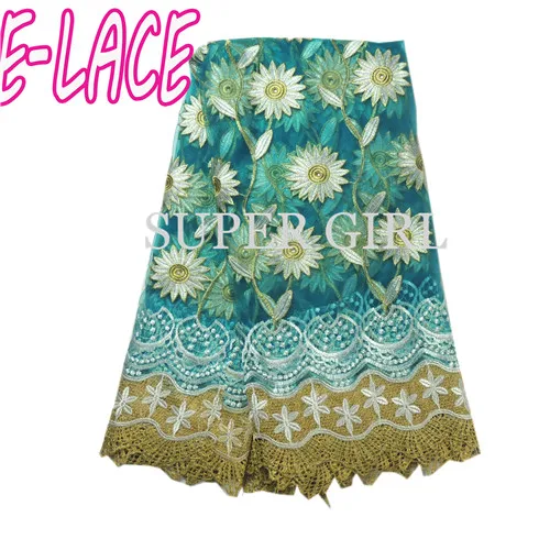 2017 новое прибытие высокого качества в африканском стиле золотой шнур кружева