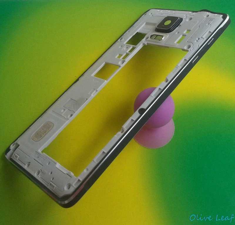 Замена высокого качества средняя рамка для samsung Galaxy Note 4 N910F N910A средний корпус