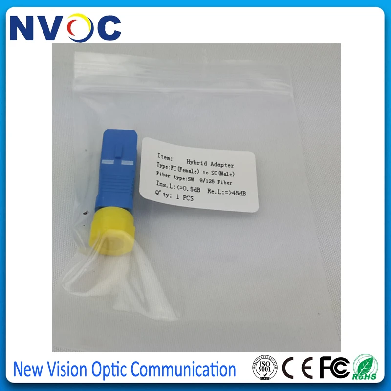 10 шт. переходник из оптического волокна с женским и мужским разъемами