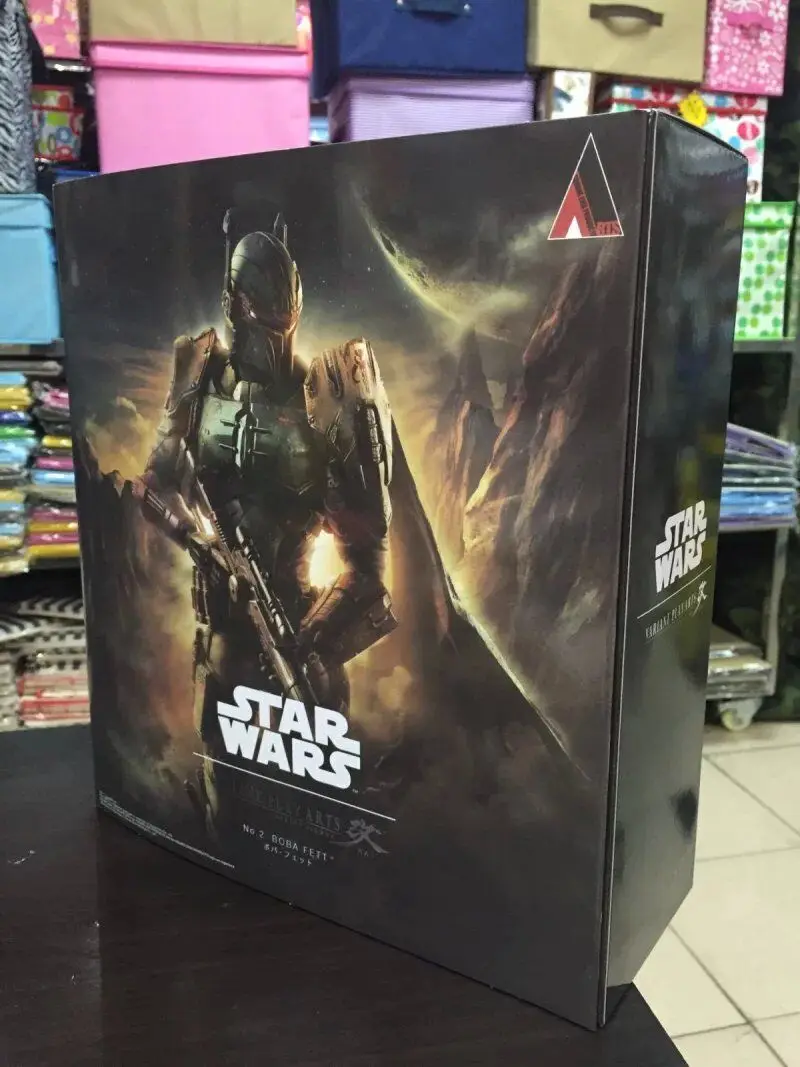 Play Arts 26 см Звездные войны Оригинальная фигурка Боба модель игрушки