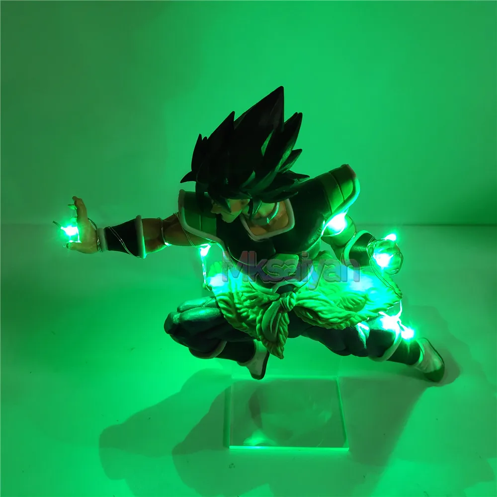 Dragon Ball лампа светодиодный фигурка броли ПВХ Модель Фигурки Dragon Ball Супер фигурка Broli DBZ DIY Lampara детские игрушки
