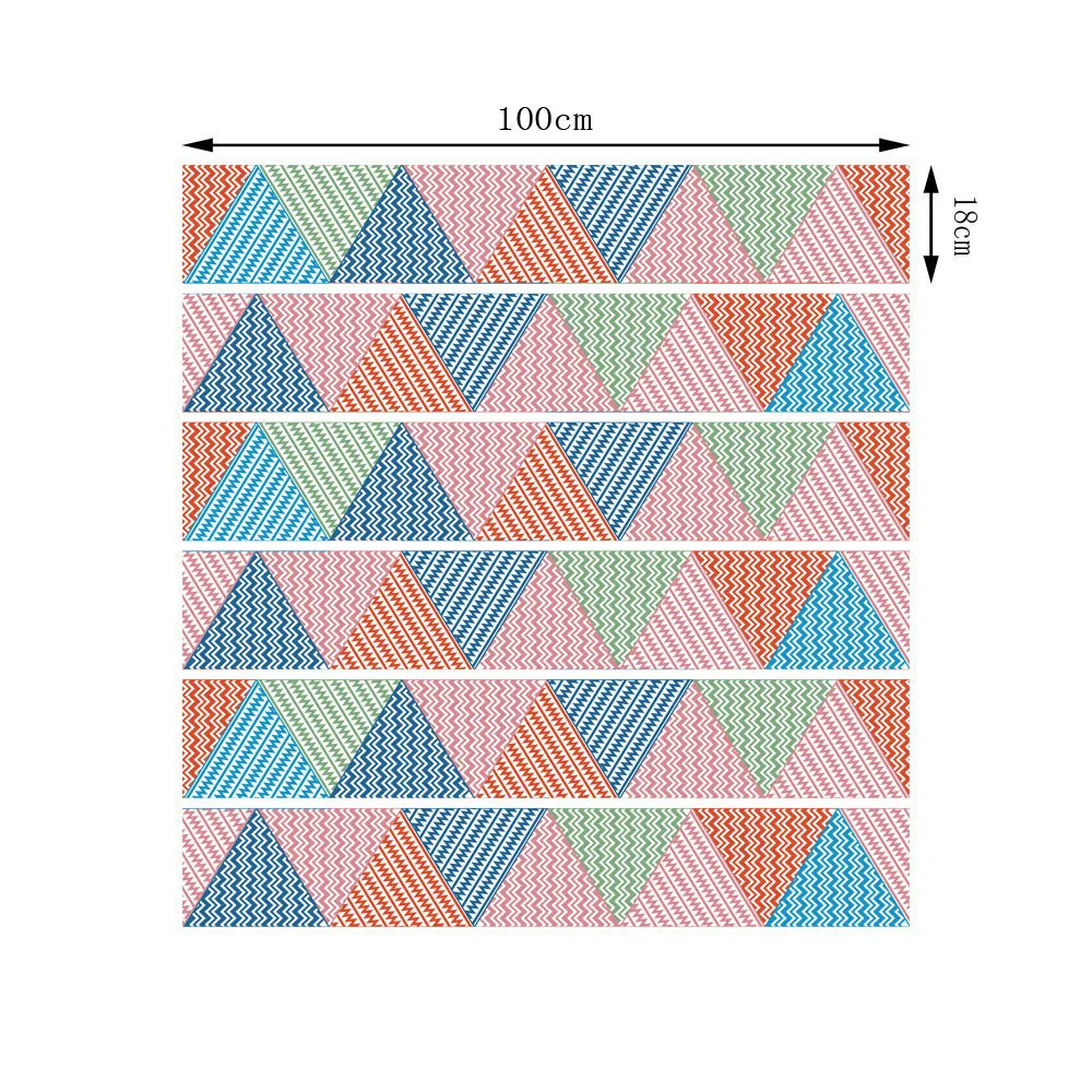 Водостойкие 3D наклейки для лестницы и пола 6 шт.|floor 3d sticker|waterproof floor stickers3d |