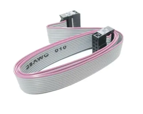 10 шт. 70 см Pin USBISP USBASP JTAG AVR скачать провод ленточный кабель 2 54 мм | Электронные