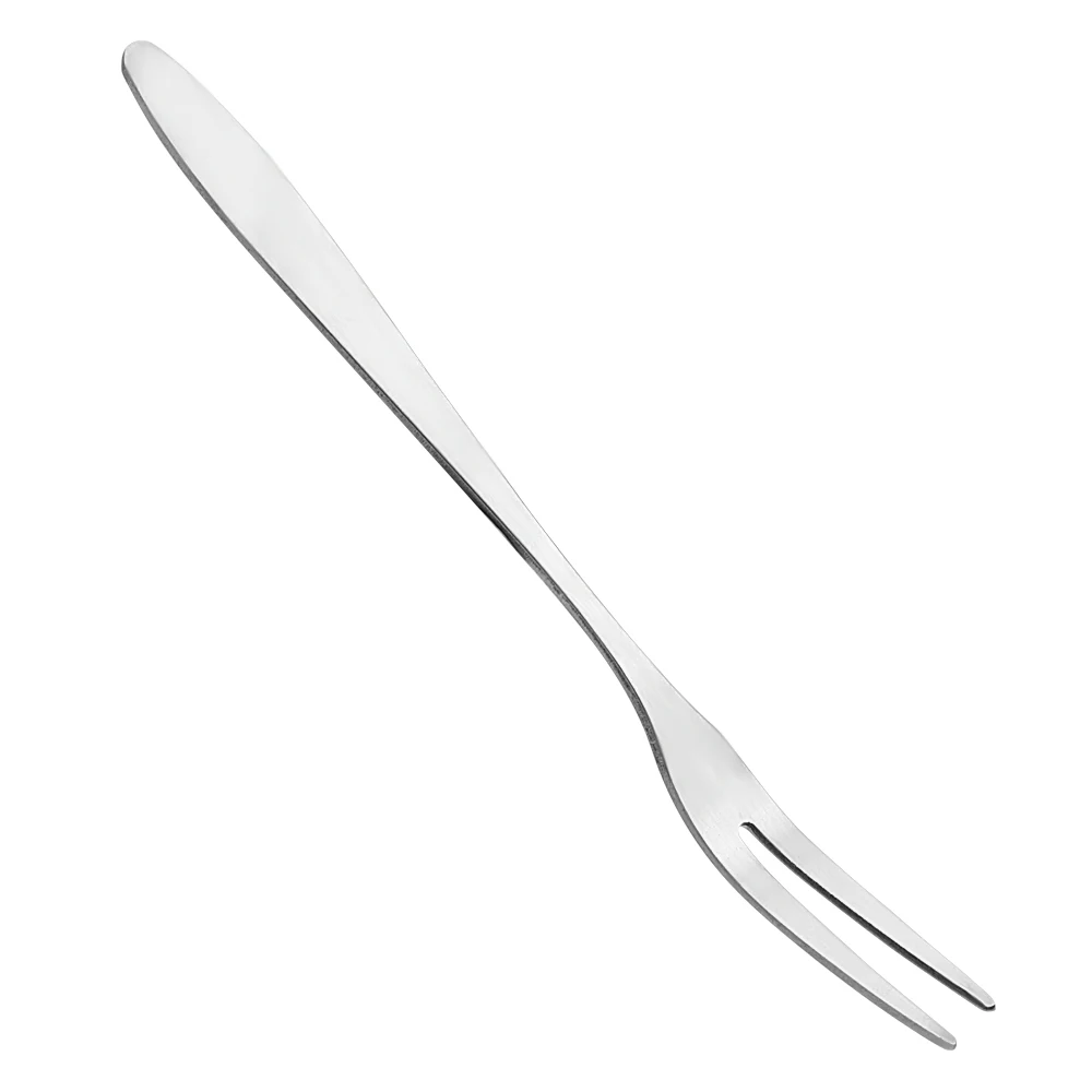 NICEYARD Stainless Steel Fruit Fork Dessert Cake Salad Tableware Sturdy and Sharp Restaurant Party Supplies | Дом и сад