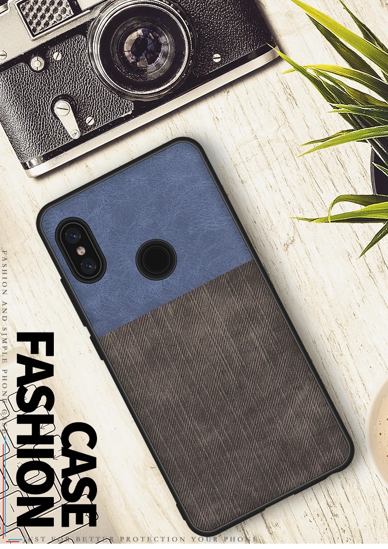 Чехол для Xiaomi Redmi Note 5, роскошный чехол из парусины из искусственной кожи+ Мягкий силиконовый чехол для телефона из ТПУ с краями для Xiaomi Redmi Note 5 Pro