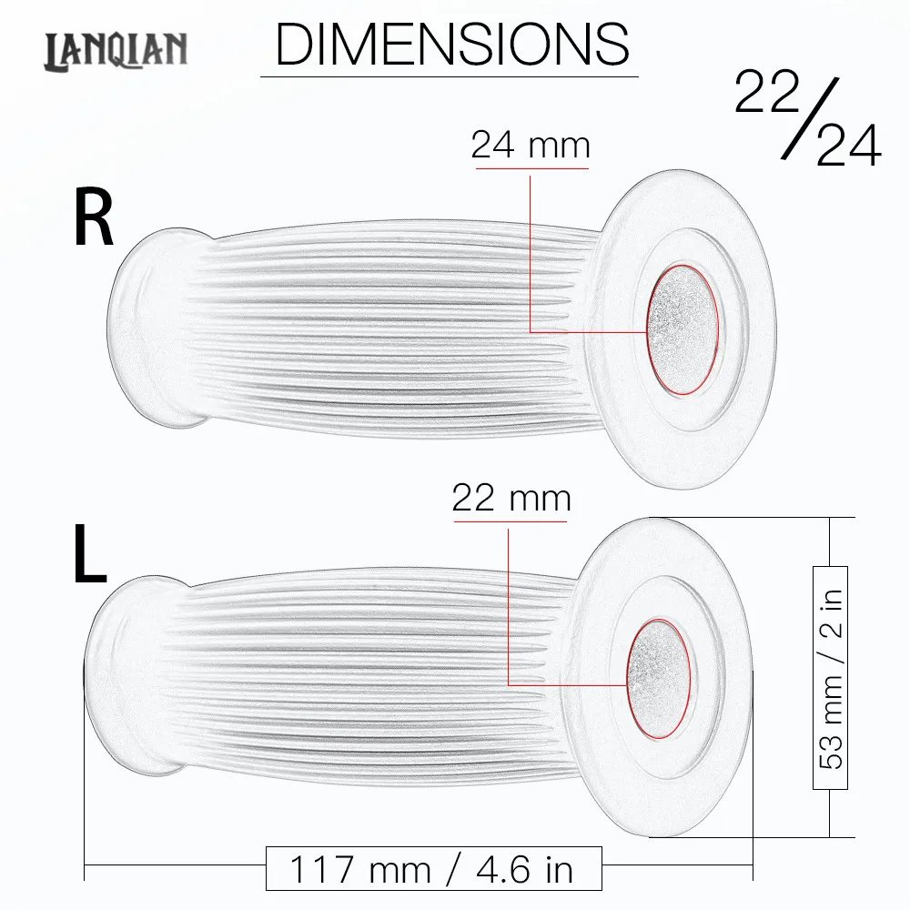 Горячие ручки для мотоцикла Yamaha SCR950 SCR 950 SR400 SR 400 супер TENERE/XT1200ZE ручка на заказ