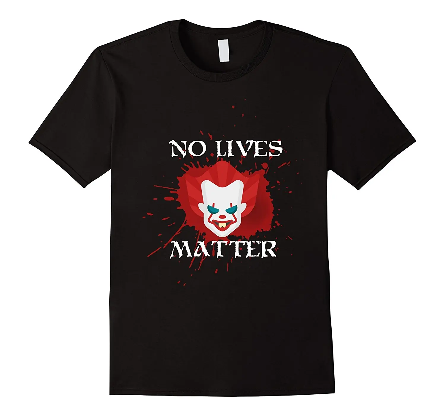 Не живет материя Забавный Клоун Хэллоуин футболка|t shirt|shirt tshirt t shirt |