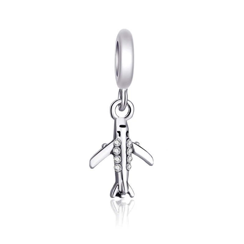 Fresh Style Flower Wing Mickey Crystal Cross Making Beads Fit Original Pandora Charms Silver Color Bracelets Jewelry for Women | Украшения