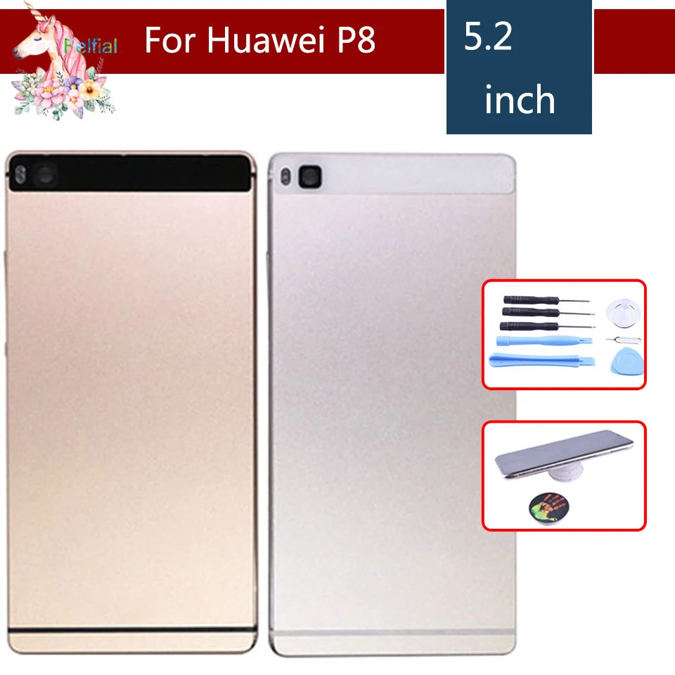 Задняя крышка для аккумулятора 5 2 дюйма Huawei P8 GRA_L09 GRA_UL00 задняя задней панели