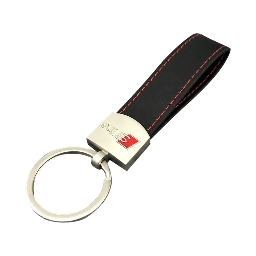 Car Keychain M Performance S Line For BMW M3 M5 E36 E39 F10 F30 Audi A4 A6 A8 Q3 Q7 Metal Key Ring Auto Chain | Автомобили и