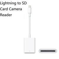 lightning sd card reader for iphone 11 pro maxipadotg adapter apple camera dongle 128gb 200gb camera video photo file ios13 1