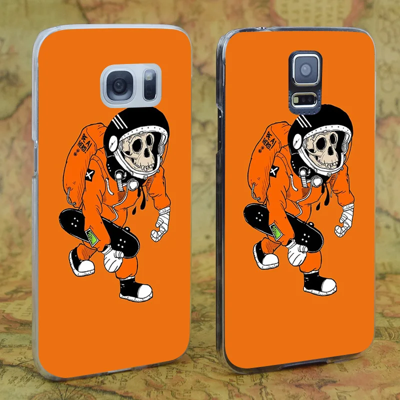 E2293 станьте героем скейт Edition Прозрачный жесткий чехол из поликарбоната с