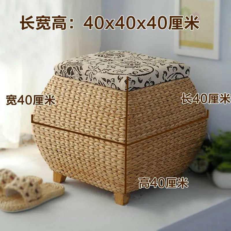 Соломенные туфли под платье скамья коврик медитации утолщение для поклонения