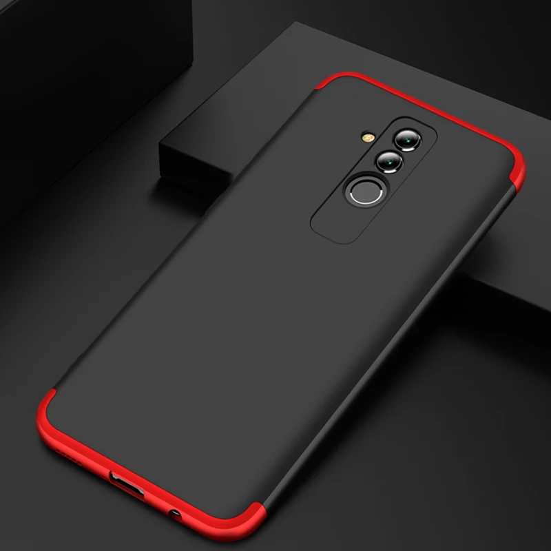 Для Huawei mate 20 lite чехол 360 градусов Полная защита жесткий три в одном противоударный