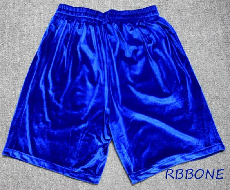 

Fashion Hi-Street Mens Velour Hip Hop Shorts Golden Zipper Velvet Joggers Shorts Streetwear Elastic Waist Casual Shorts Men