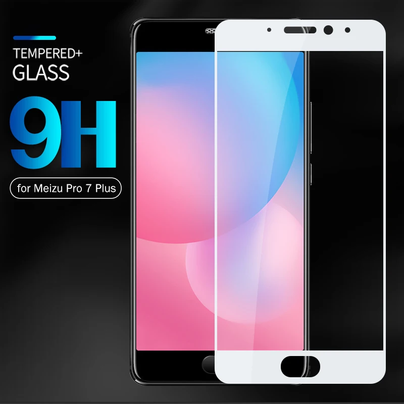 Закаленное стекло для Meizu M3 MAX 15 Lite Plus, красочное полное покрытие, закаленное стекло, пленка для Meizu Pro7 Plus V8, чехол, защитная пленка