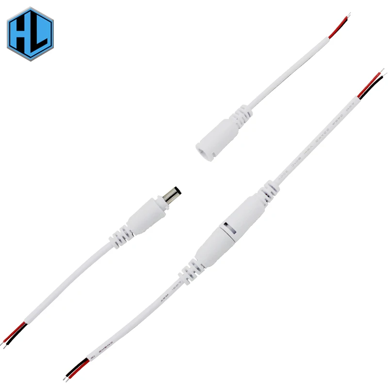 1 пара штекерных и гнездовых головок постоянного тока Соединительный адаптер