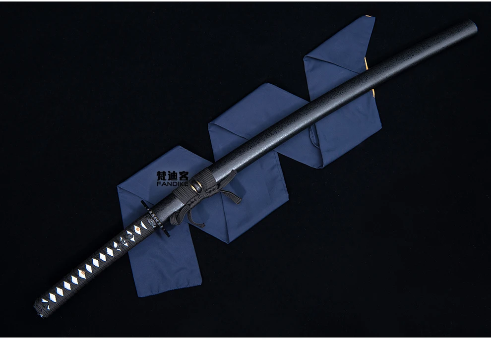 HANDMADE JAPANESE SAMURAI KATANA SWORD CARBON STEEL FULL TANG SHARP Carbon Steel Wakizashi Samurai Katana Sword