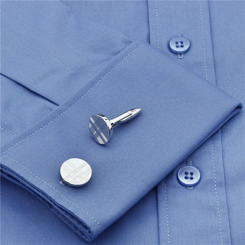 Мужские запонки в полоску с гравировкой|shirt cuff links|brand linkscuff links |