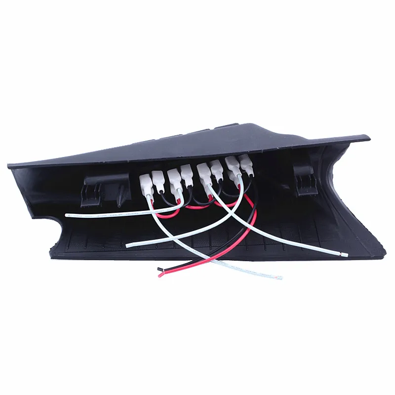 Черный Переключатель А столба левая рука Pod панель 4 LED Кулисный переключатель для