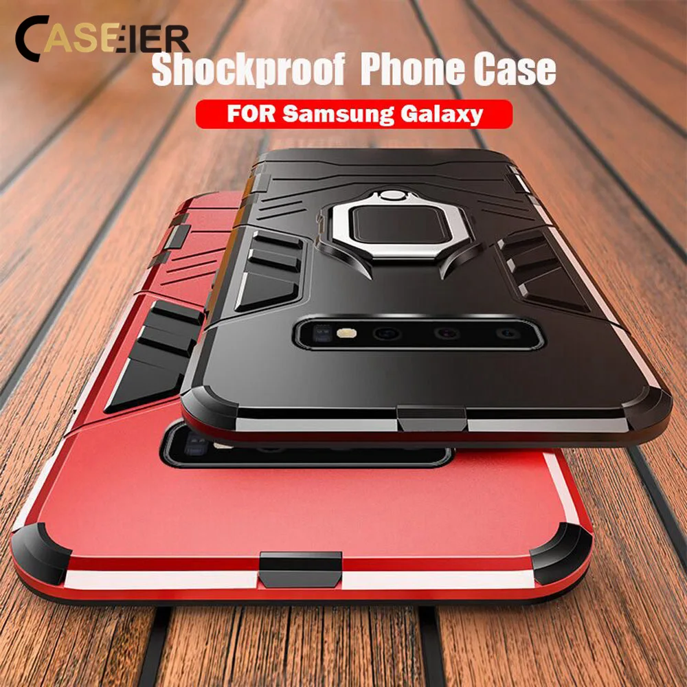 CASEIER 3 в 1 PC TPU Магнитная Автомобильная задняя крышка чехол для Samsung Galaxy A7 2018 s10e с