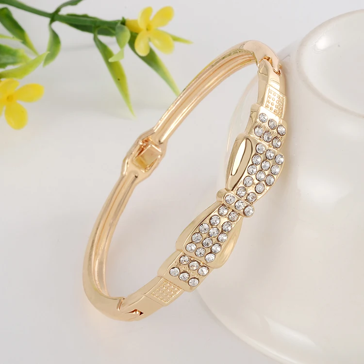 Hesiod браслеты с бантом и кристаллами в стиле панк рок женские ювелирные изделия