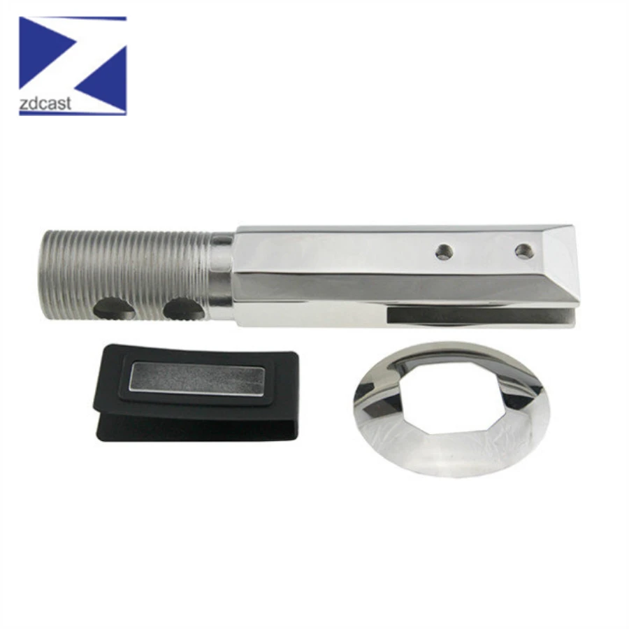 Напольное крепление безрамный забор для бассейна 2205 стеклянный зажим