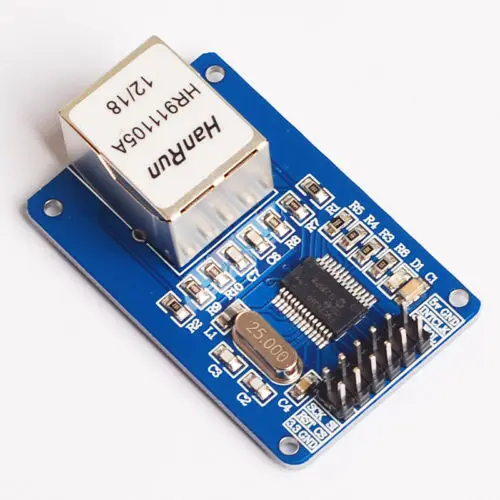 Схема сетевого модуля локальной сети ENC28J60 для Arduino 51AVR STM32 1 шт. | Электроника