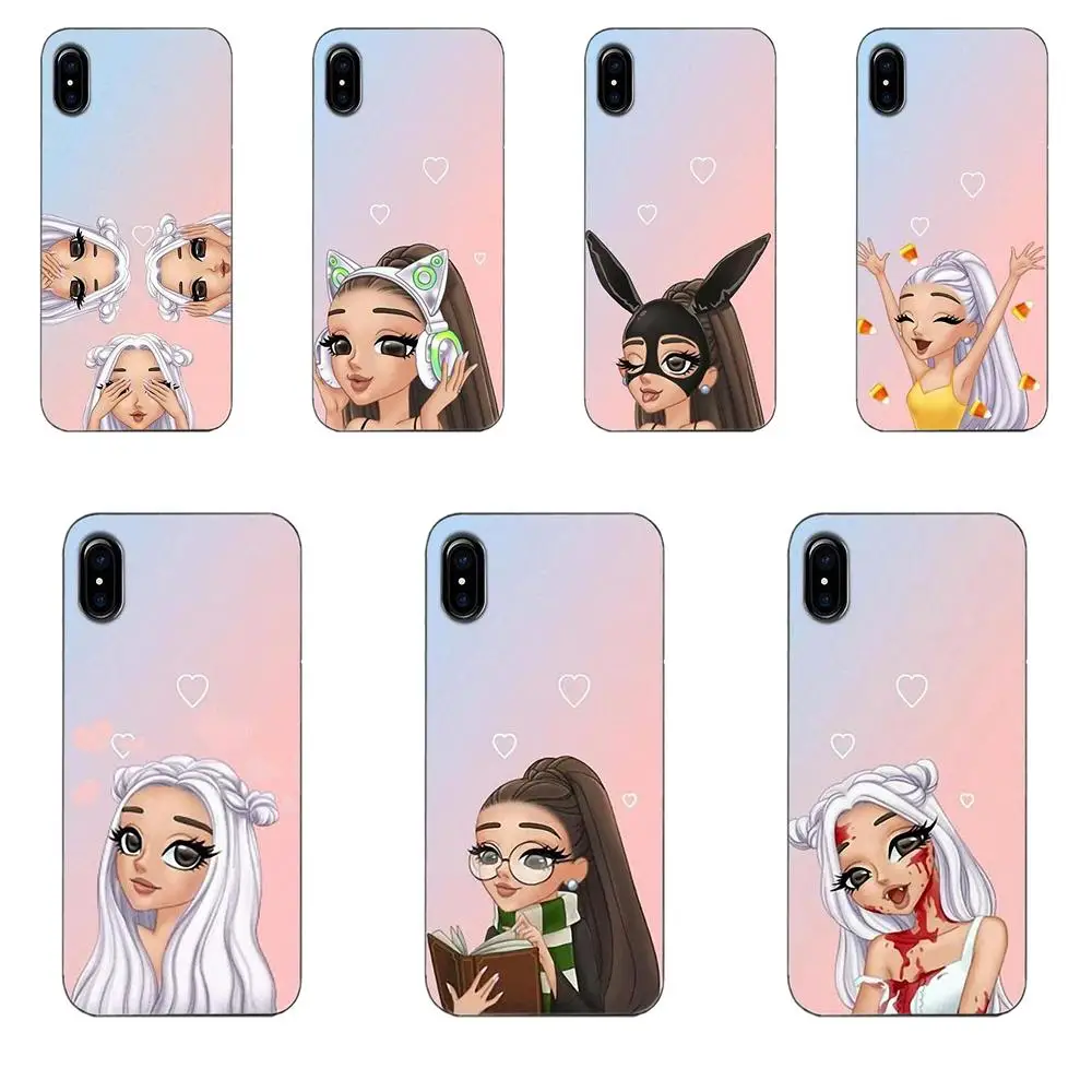 TPU узор Розовый для Huawei Honor 4C 5A 5X 6A 6C 6X 7X 9 V8 V10 Mate 7 8 10 P9 P20 Pro Lite Play Ariana Grande мультфильм