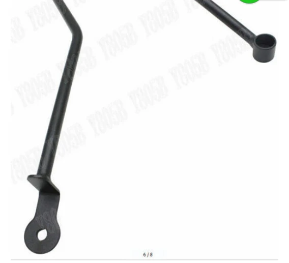 Черная мотоциклетная сиденья сумка с поддержкой Φ Pannier Rail для Triumph Bonneville T100 / SE 2006