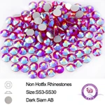 Mix Размеры SS3 для SS30 светло-персиковый Стразы, не требующие горячего крепления для лака для ногтей, художественное декоративное стекло кристаллы