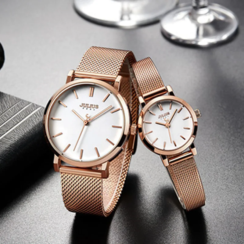 Мужские часы Discolor женские японский кварц пара часов тонкая деловая классика из