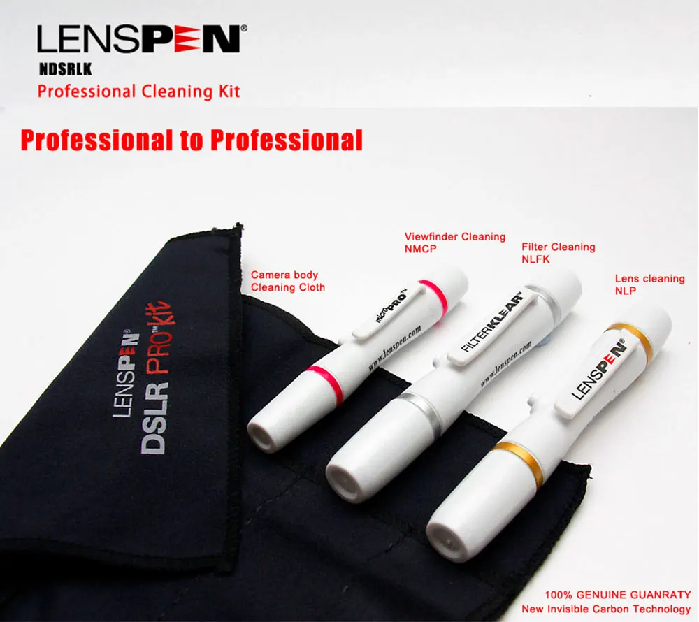 Lenspen NSDRLK-1 камера ручка анти-туман ткань 4 в 1 чистящий комплект объектив для Canon Nikon sony фильтр видоискатель камера Чистка