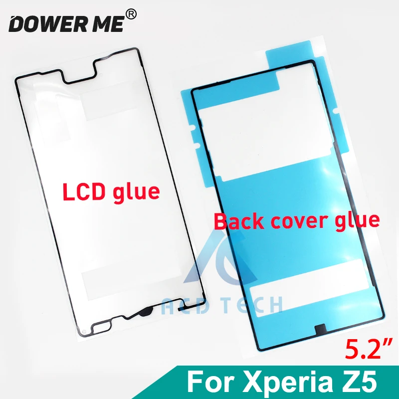 Dower Me оригинал 2 шт./компл. для SONY Z5 E6653 E6683 передний ЖК дисплей водонепроницаемый
